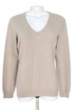 suéter Uniqlo feminino bege
