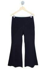 calça de tecido Calvin Klein feminina azul