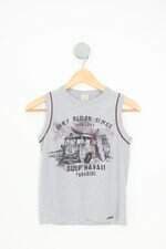 regata kids estampada com bordado