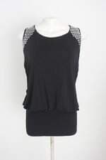 vestido tng feminino preto com aplique