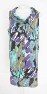 vestido feminino estampado com forro