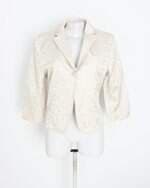 blazer feminino bege