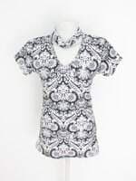 blusa mis amores feminina bicolor