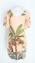 vestido mega rangers feminino estampado 