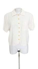 camisa Malwee feminina bege