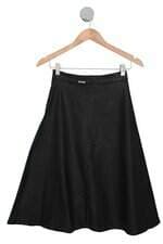 Saia de sarja Colcci feminina preta