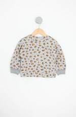 blusa coloritta kids cinza