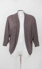 cardigan feminino cinza