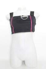 top esportivo labellamafia feminino preto com silk