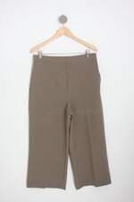 calça de alfaiataria zara feminina verde