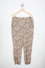 calça de tecido cotton colors extra feminina estampada com forro