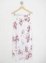 saia feminina estampada com forro