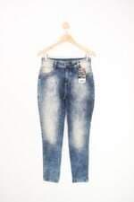 calça jeans feminina azul
