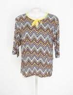 camisa feminina estampada