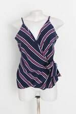 regata lily belle feminina estampada com faixa na cintura