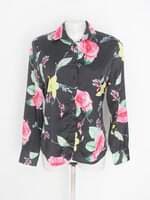 camisa les chemises feminina floral