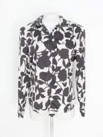 camisa les chemises feminina estampada 