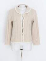 casaco feminino bege