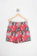 shorts shorts co masculino estampado com cós com elástico e forro