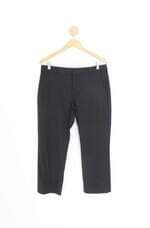 calça de tecido banana republic feminina preta
