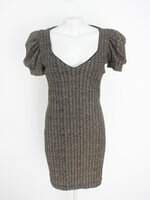 vestido ssang bang wool feminino preto