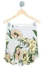 saia Farm feminina estampada