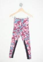 calça legging feminina estampada com recortes