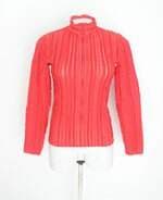 blusa Rosa Chá feminina vermelha com bordado