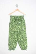 calça de tecido colcci feminina verde estampada