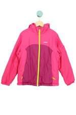 jaqueta wedze  kids rosa com recortes