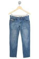 calça jeans Diesel feminina azul