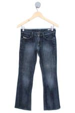 calça jeans Diesel feminina azul