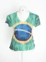 blusa energia natural feminina estampada