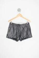 shorts equus feminino cinza com forro