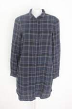 vestido chemise zara feminino xadrez
