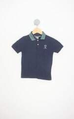 camisa polo kyly kids azul