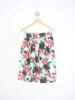 saia C&A feminina estampada