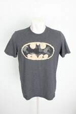 camiseta batman masculina cinza