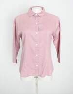camisa feminina rosa com poás