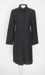 casaco gregory feminino preto com ombreira