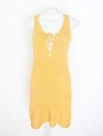 vestido Rosa Chá feminino amarelo