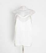 regata mamô feminina branca com aplique