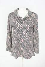 blusa manga longa a collection feminina estampada 