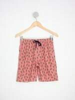 bermuda C&A kids rosa estampada