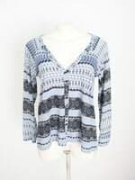 blusa C&A feminina estampada