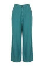 Calça de sarja Feminina Zinzane verde