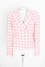 blazer zara feminino rosa xadrez