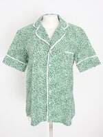 camisa eugenia feminina verde floral