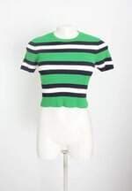 blusa zara feminina verde