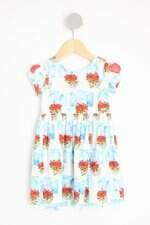 vestido infantil estampado 